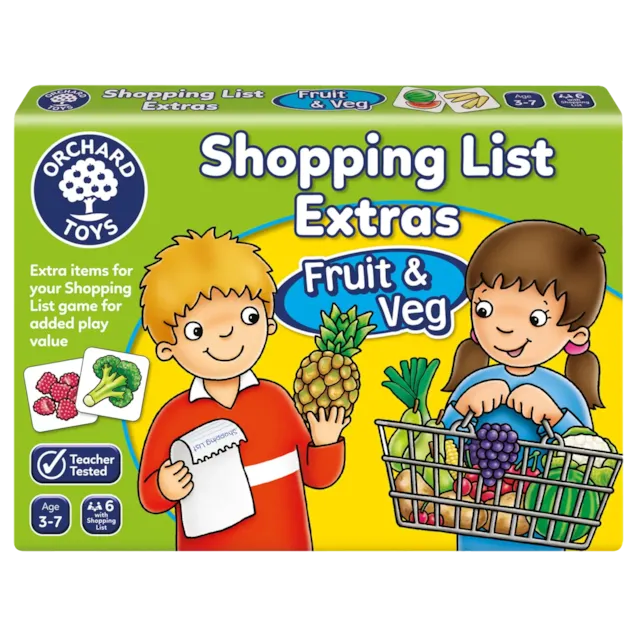 Orchard Toys: Shopping List Extras - Fruit and Veg