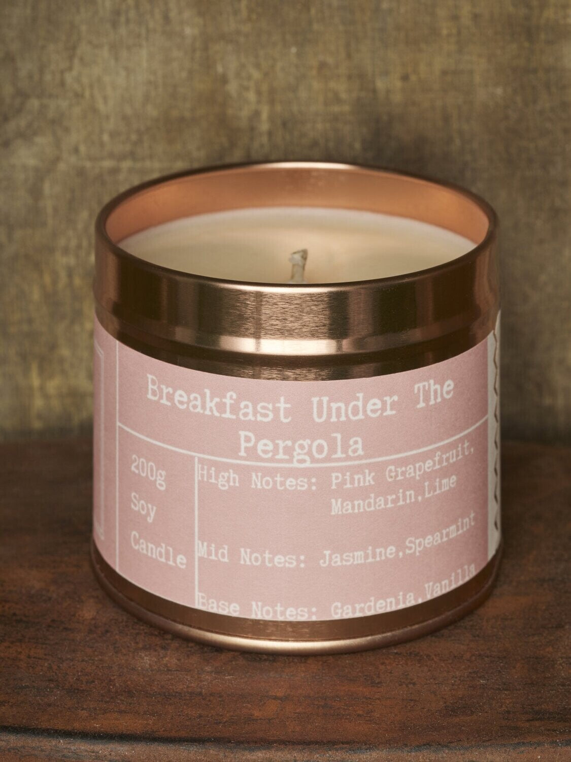 Breakfast Under The Pergola (100g Candle)