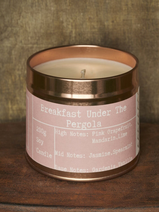 Breakfast Under The Pergola (100g Candle)