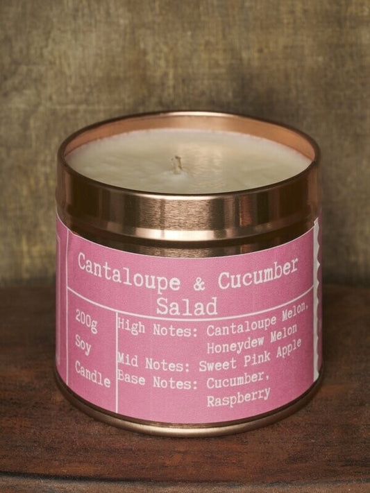 Cantaloupe and Cucumber Salad (100g Candle)