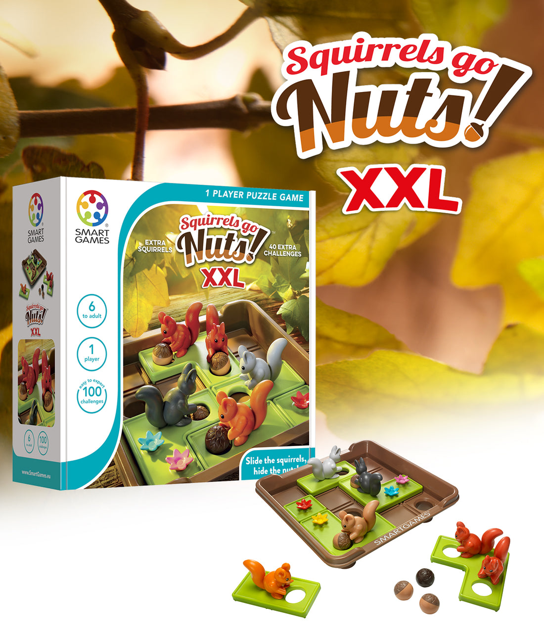Smart Games: Squirrels Go Nuts! XXL – Paper People Books and Games ...